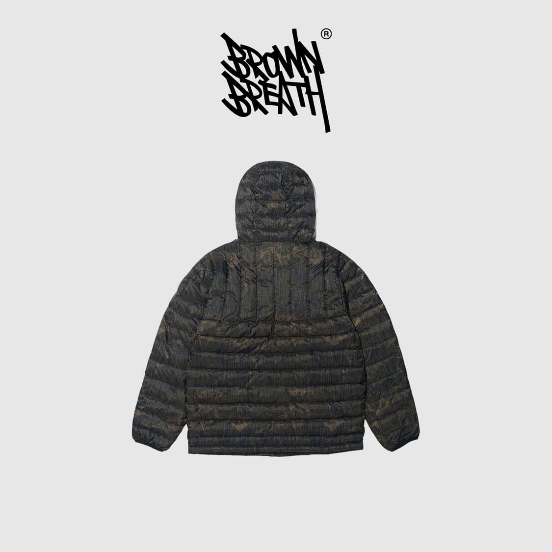 브라운브레스 태그 라이트 패디드 자켓 카키 상품이미지2