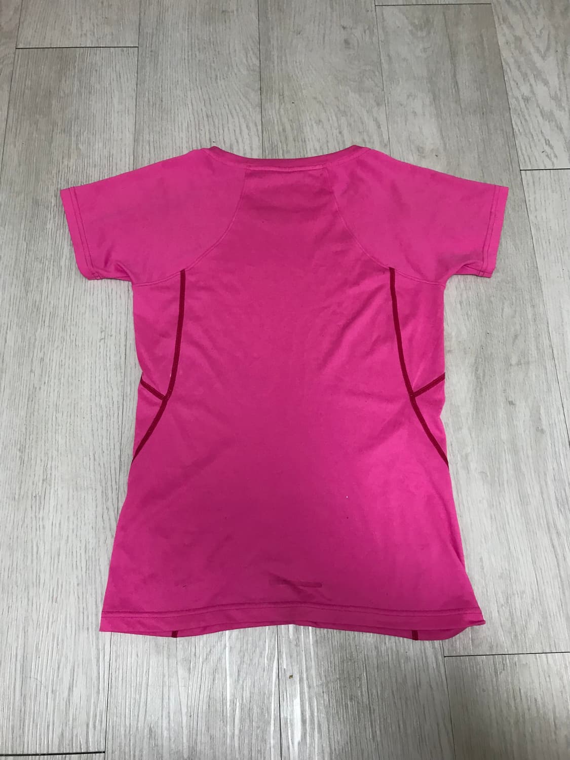 언더아머 여성 트레이닝 핑크(분홍) 반팔 티셔츠 상품이미지3