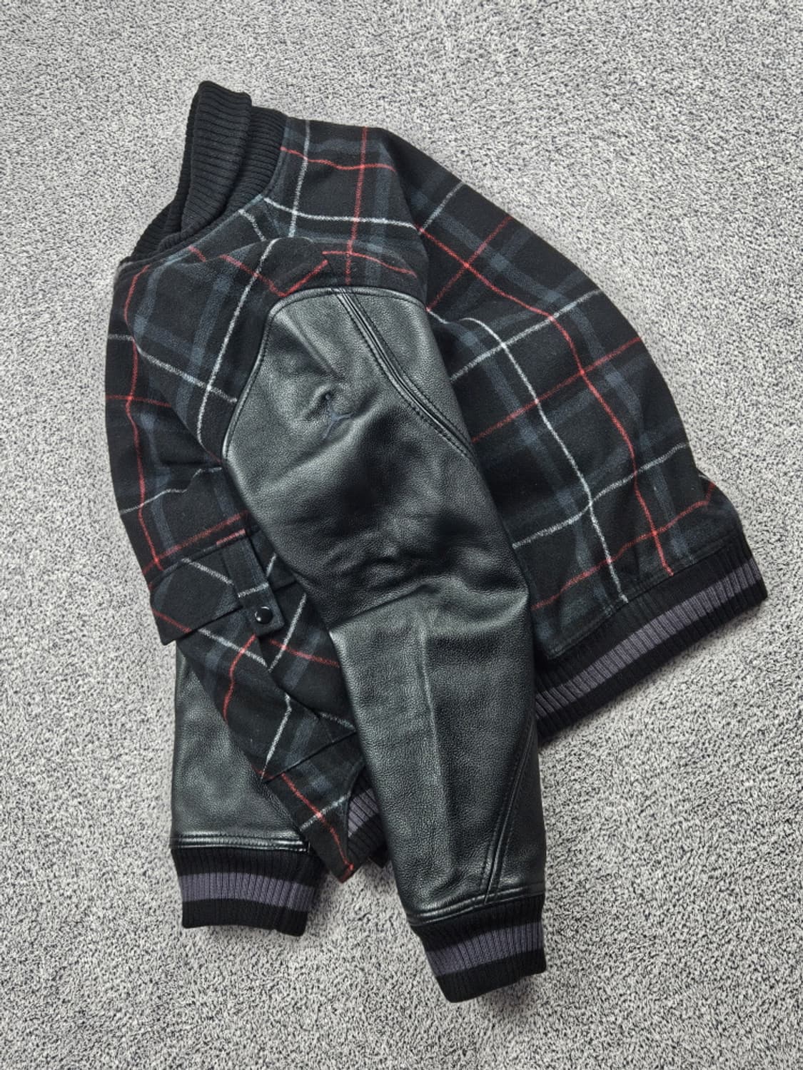 나이키 조던 체크패턴 울레더 바시티 자켓 ( S ) / 10106 상품이미지3