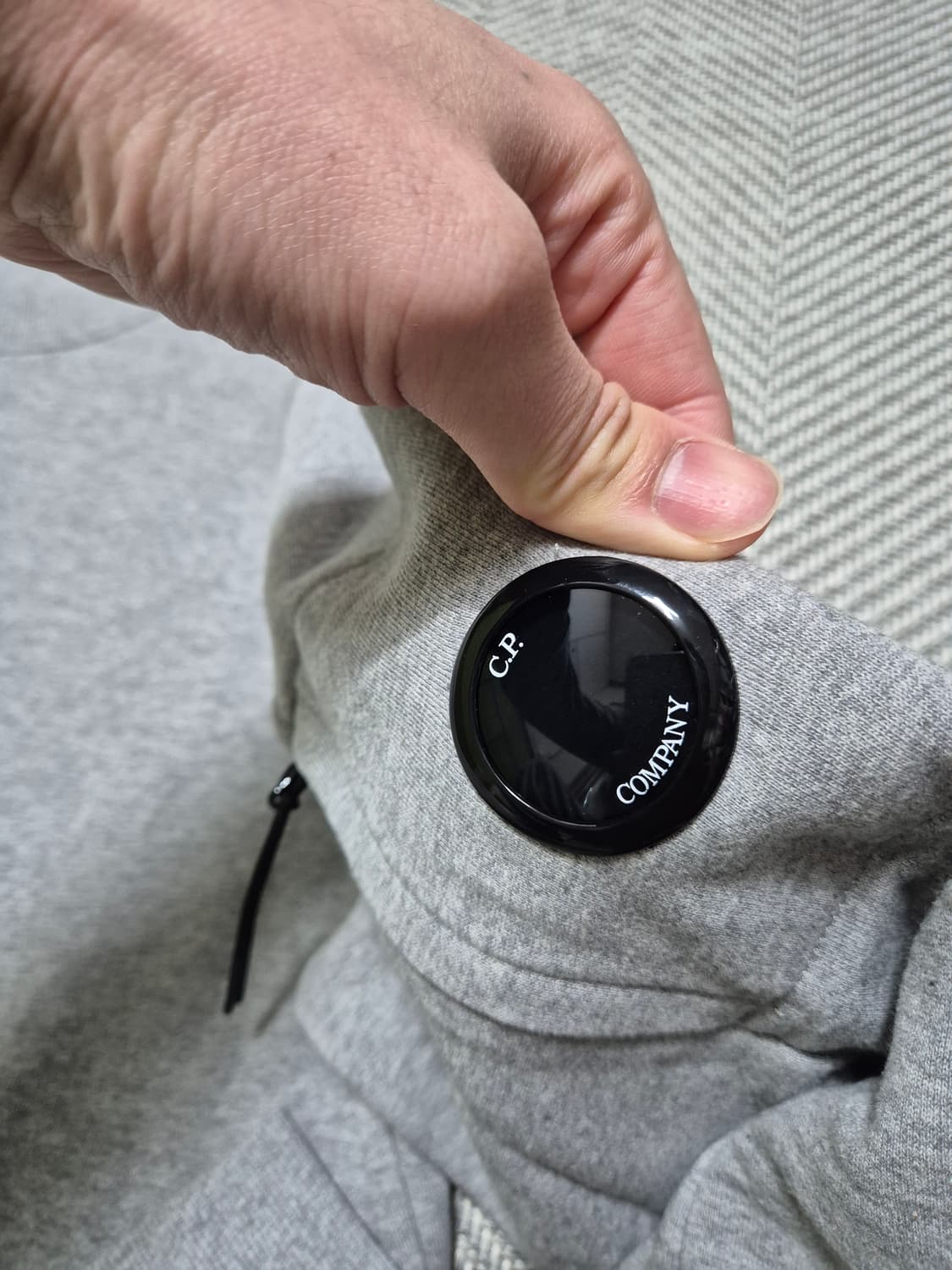 새상품급 CP컴퍼니 맨투맨 105-110 XL-XXL 그레이 상품이미지5