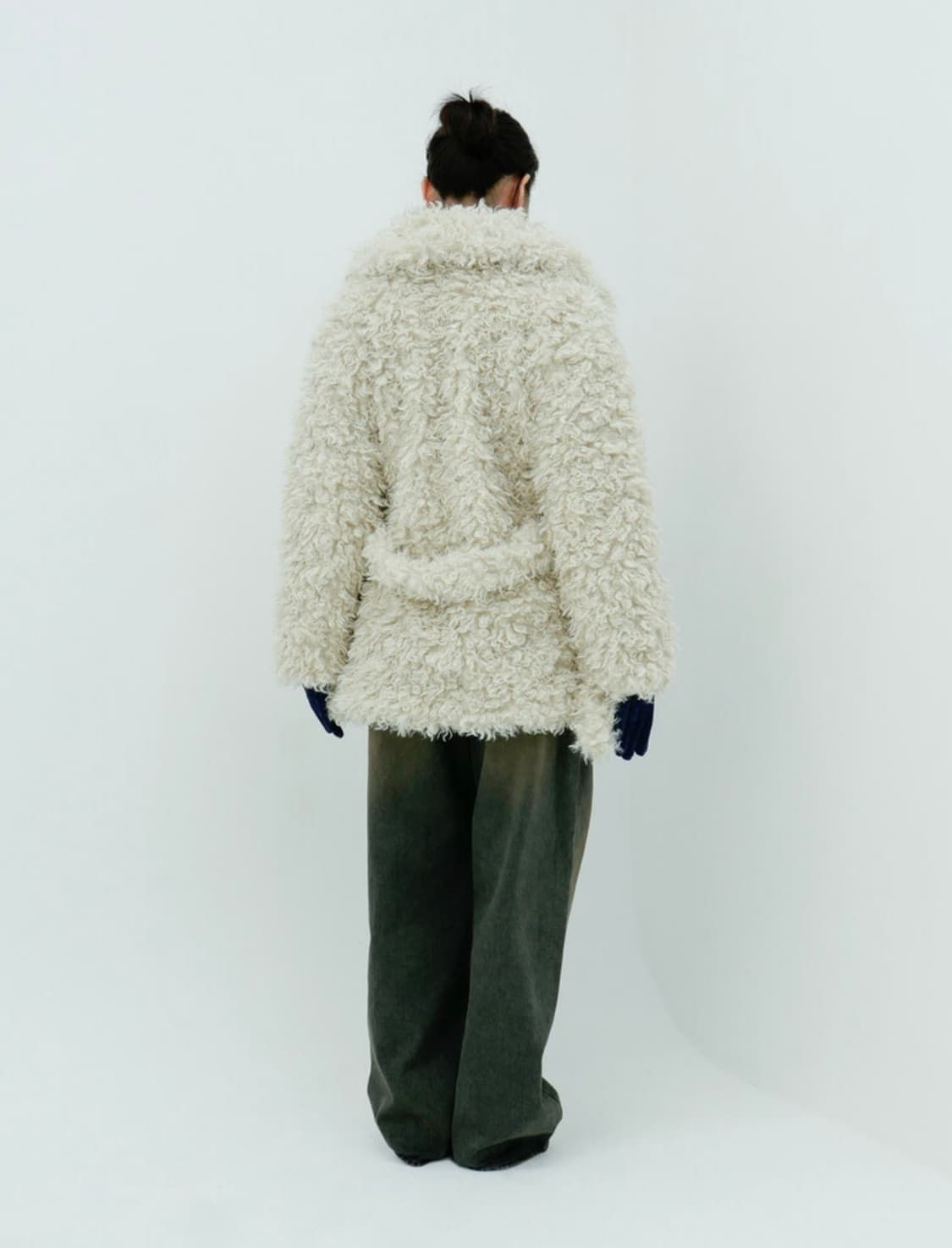 Chiyagi Store Eco Fur jacket MINT 상품이미지4