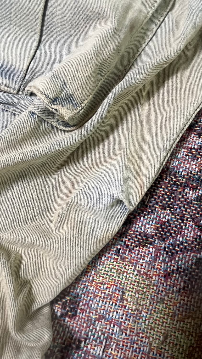 유틸리티 빈티지연청 포켓팬츠 상품이미지2