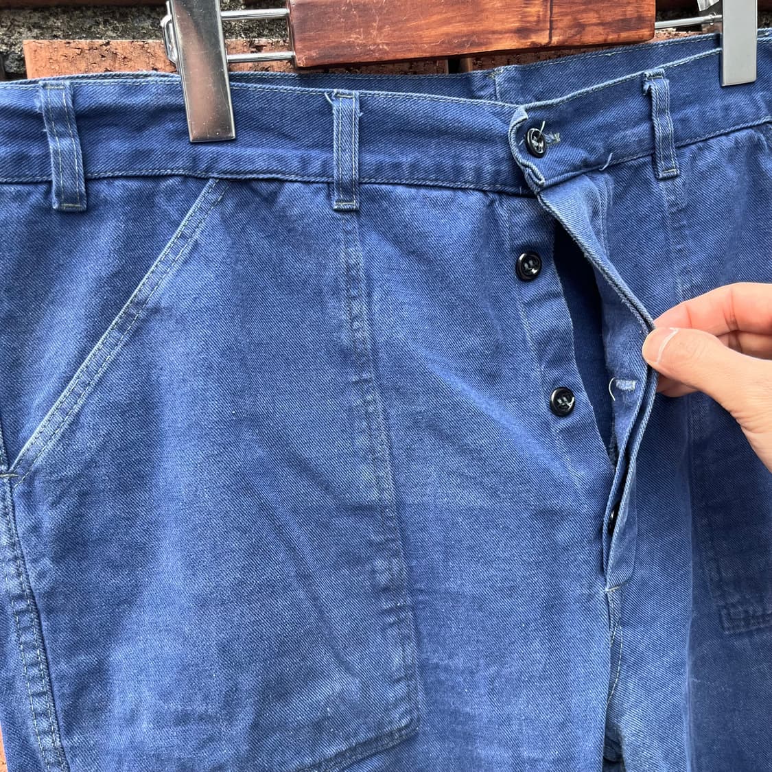 빈티지 프렌치 워크 팬츠 (38“) 상품이미지4