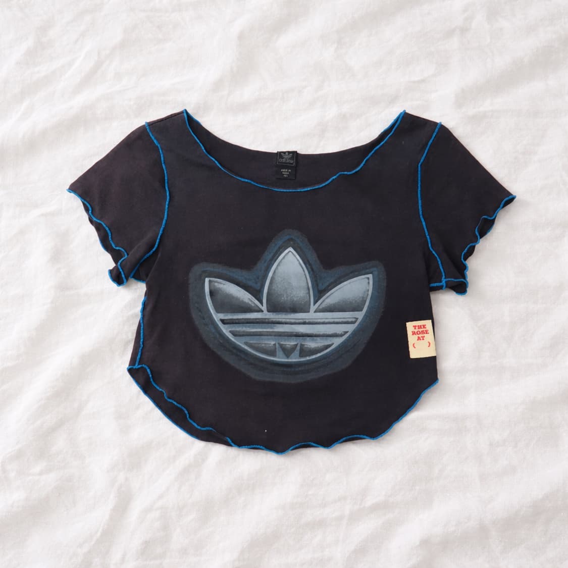 Y2K 아디다스 커스텀 크롭티 상품이미지2