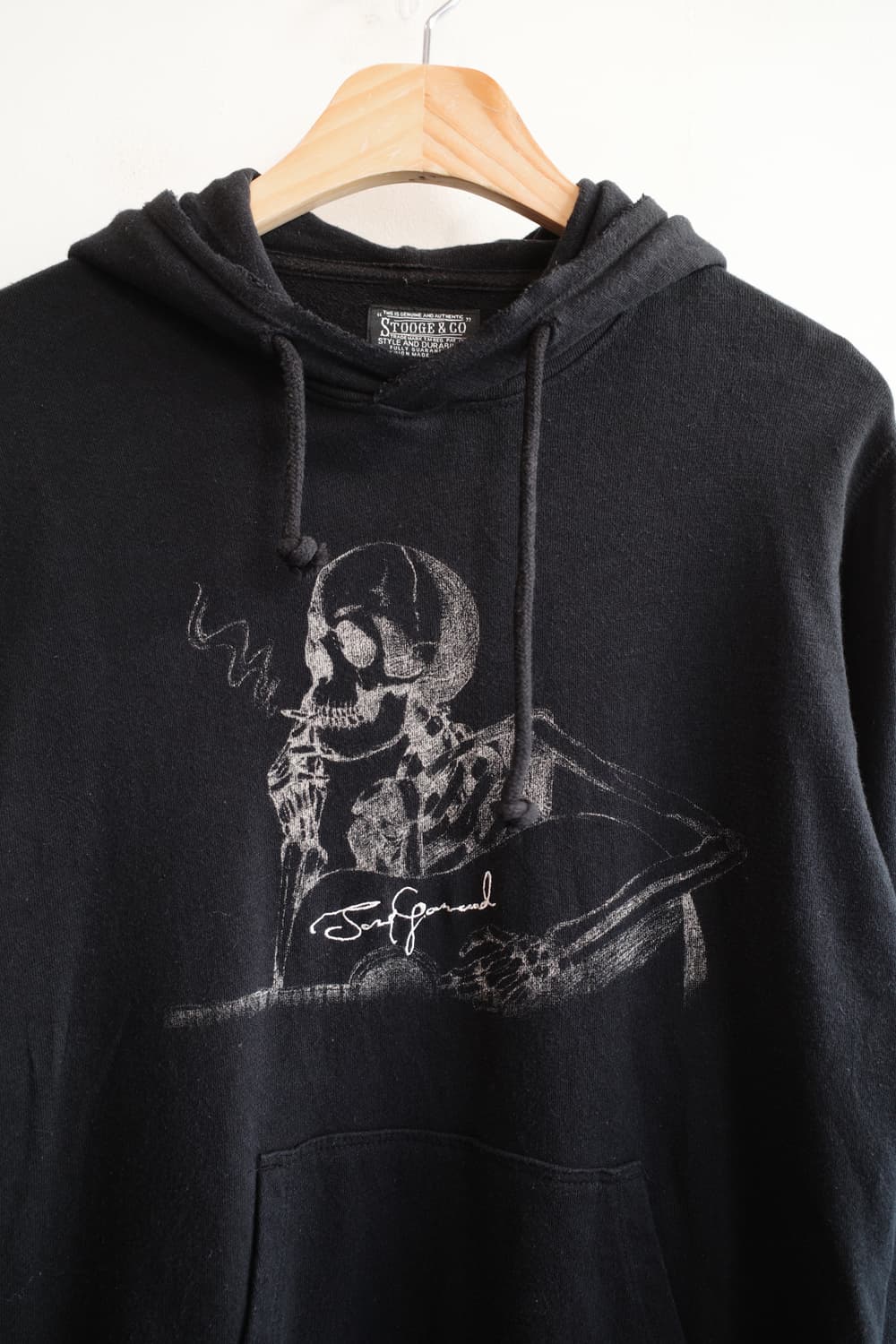 STOOGE & CO 스컬 프린팅 후디  상품이미지2