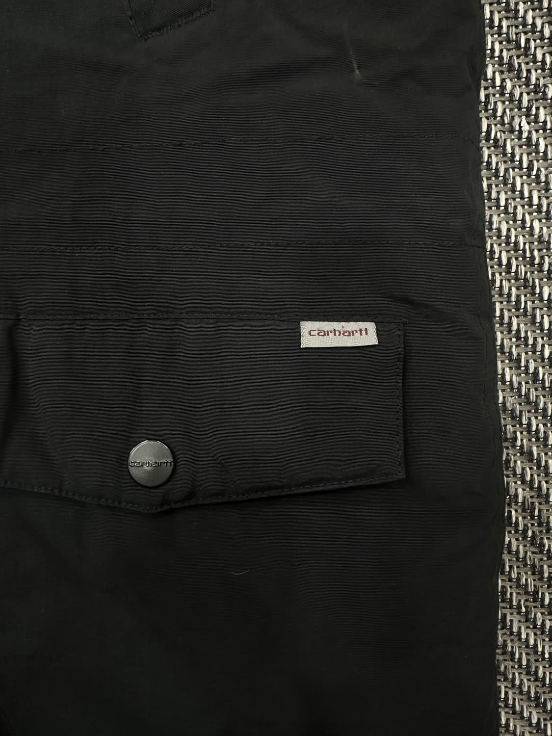 칼하트 앵커리지 퍼 파카 블랙 상품이미지4