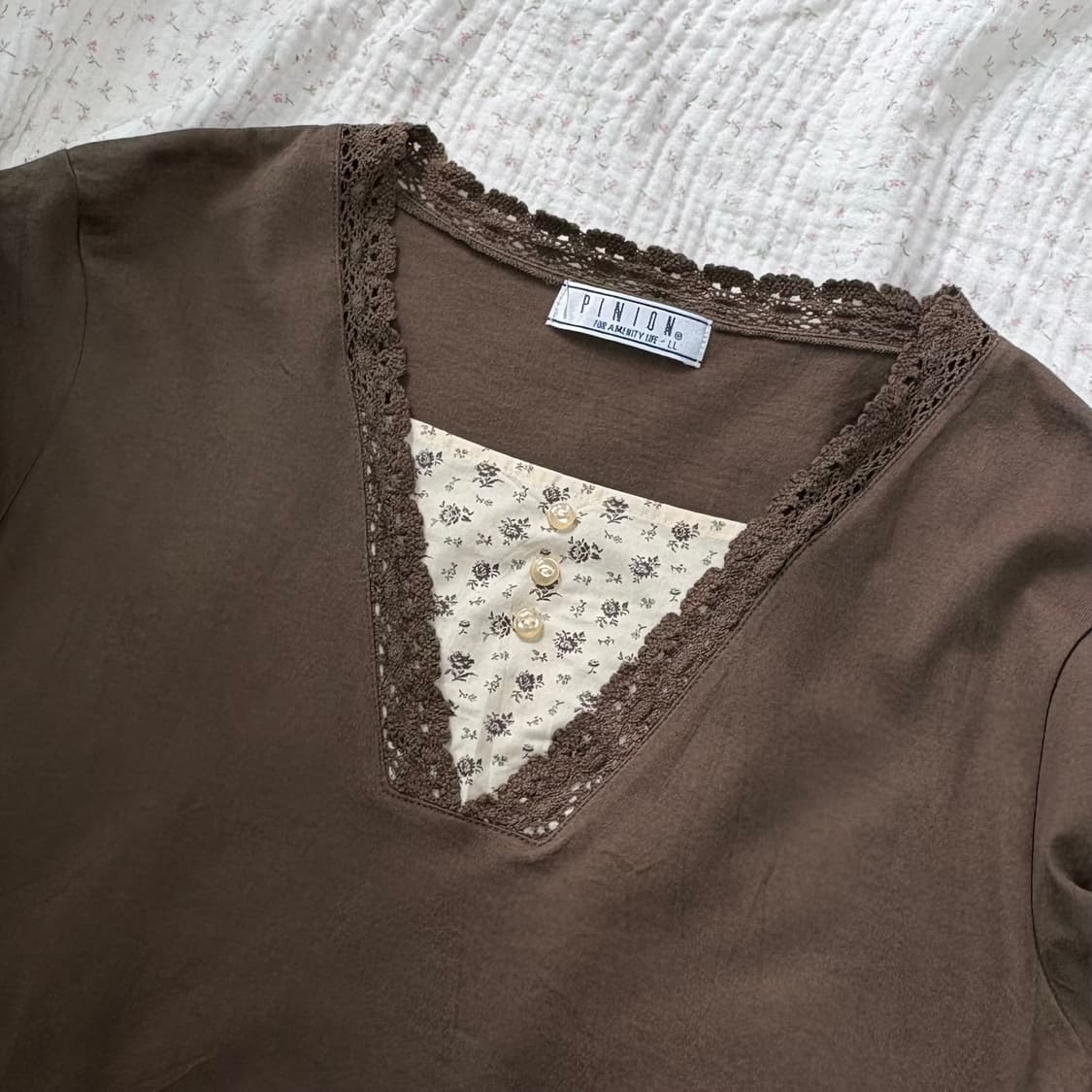 JPN/ 레이어드반팔티 레이어드티셔츠 모리걸반팔 모리룩반팔 상품이미지4