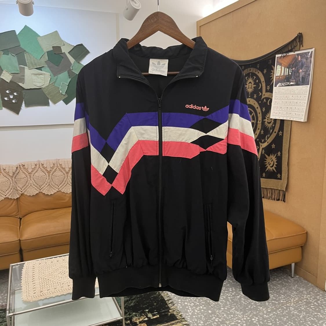 아디다스 올드스쿨 레트로 키치 90's 바람막이 자켓 105 C11510 상품이미지3