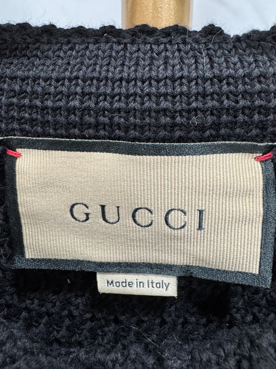 백화점판 구찌 니트 버튼 가디건 XS 상품이미지4