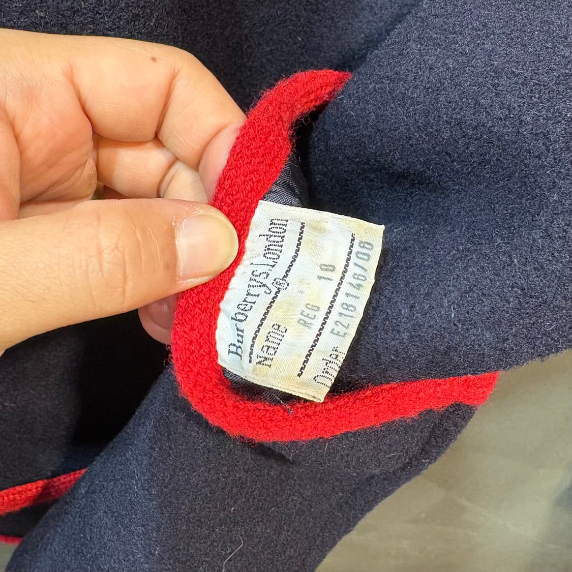 [10] BURBERRY 버버리 울 코트 상품이미지5