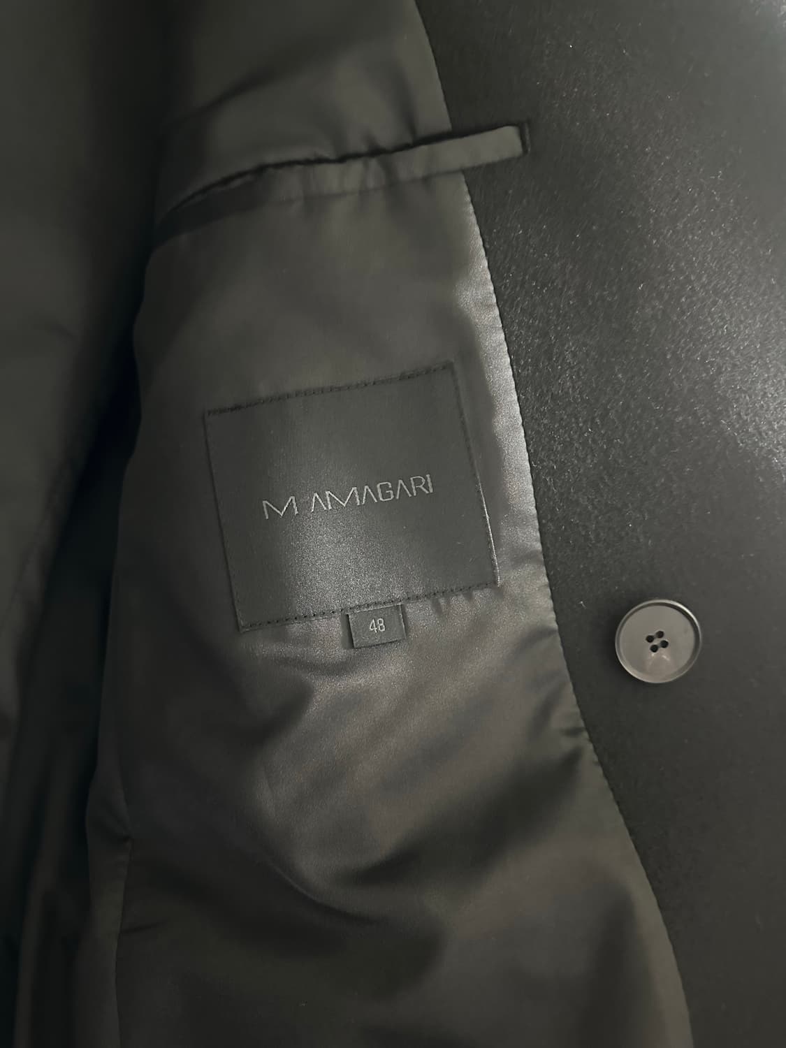 마마가리 컬렉션무드 롱 더블코트48사이즈 상품이미지3