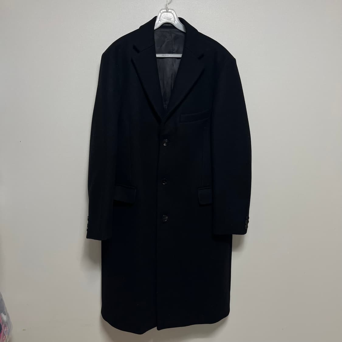 Acne Studios 아크네스튜디오 울 코트 블랙 52 상품이미지1