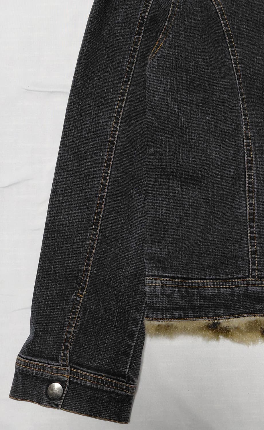 [S/무료배송] 이치오쿠 ICHIOKU 레오파드 퍼 데님 자켓 상품이미지9