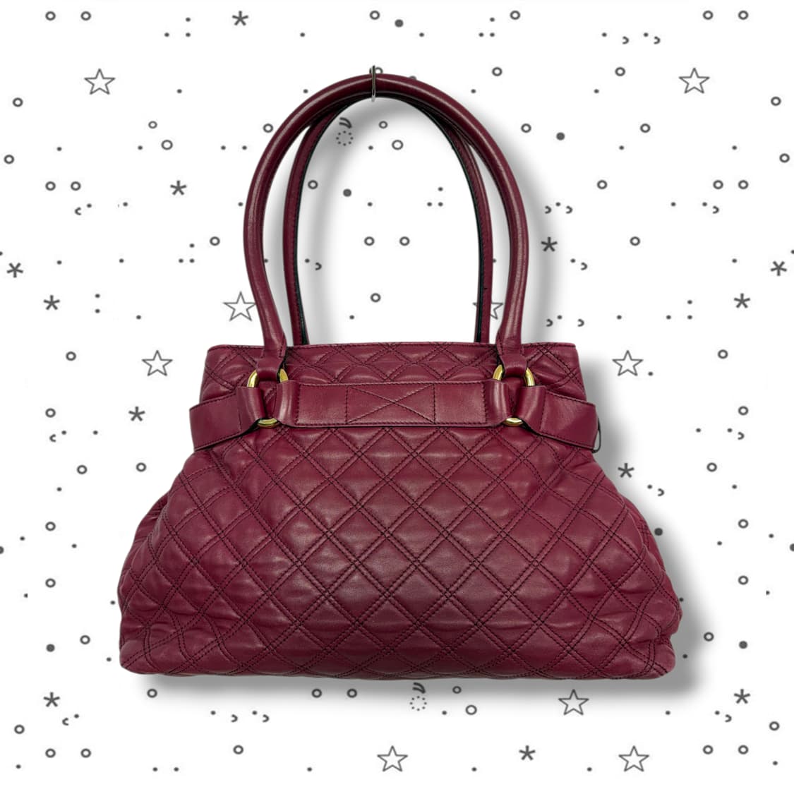 Marc Jacobs 마크제이콥스 브루나 퀼팅 레더 램스킨 토트백 상품이미지2