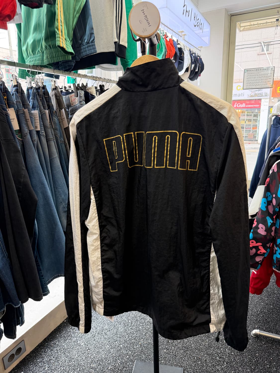 푸마 비보이 아노락 바람막이 M 상품이미지3