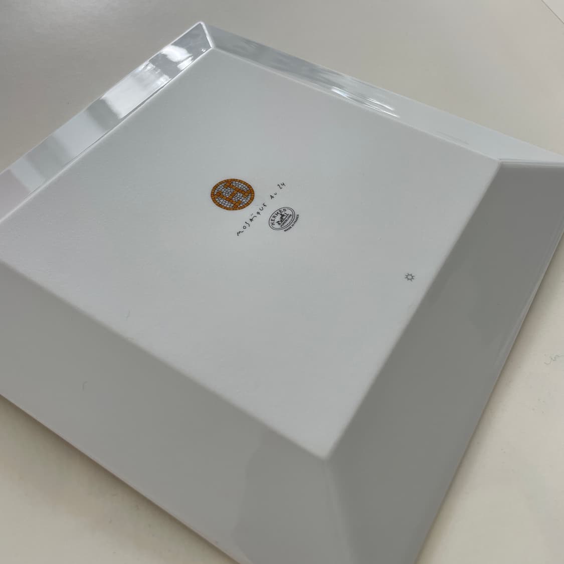 에르메스 골드 모자이크 스퀘어 플레이트 상품이미지5