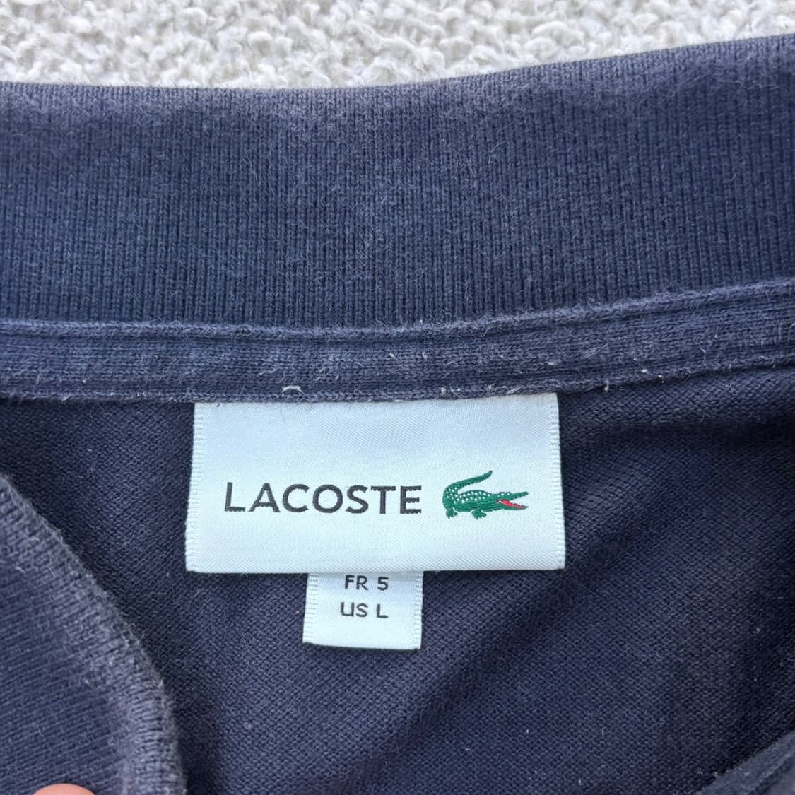 L 라코스테 반팔 카라 티셔츠 0413E 상품이미지3