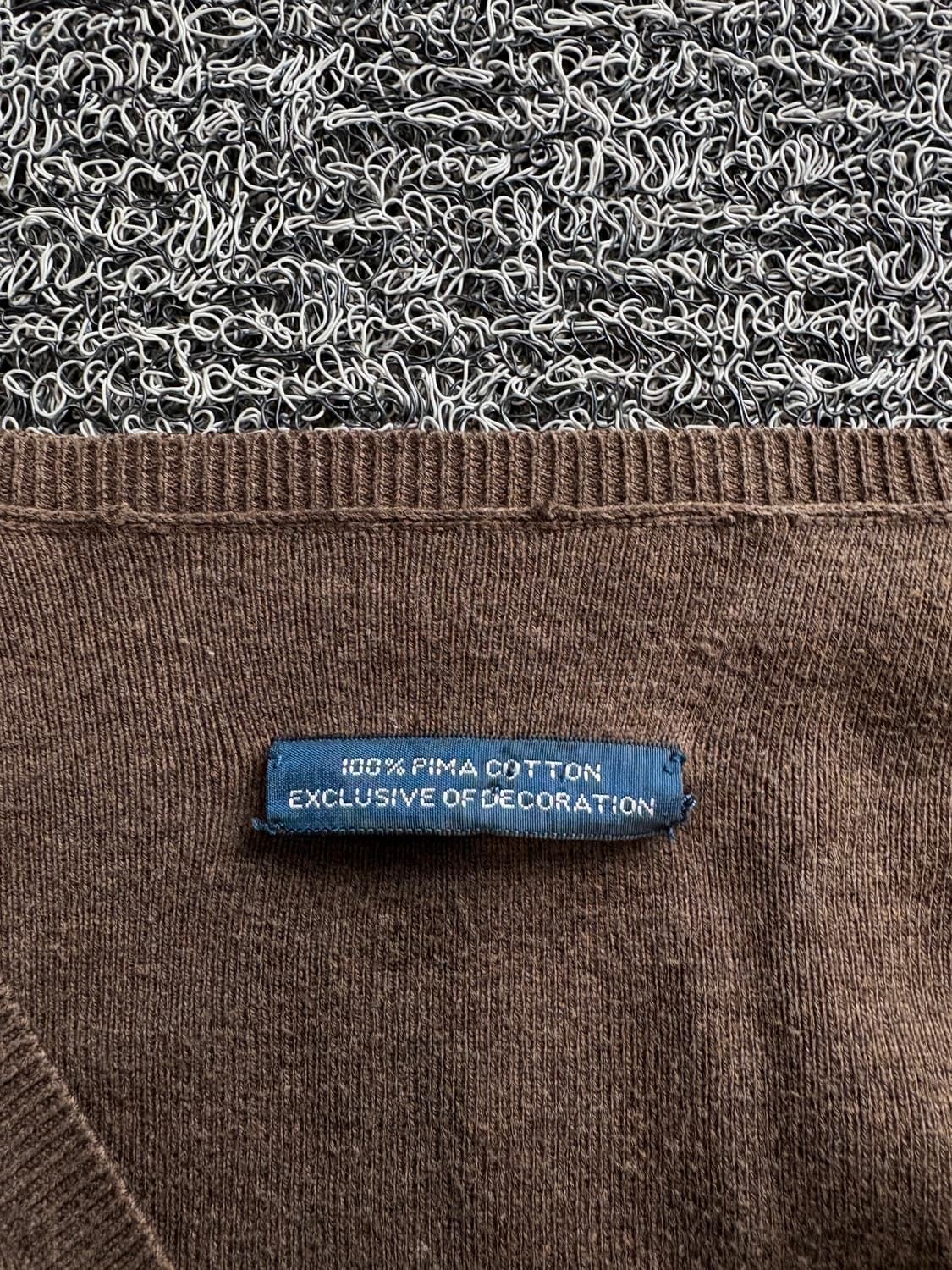 폴로 랄프로렌 브이넥 피마 코튼 니트 4216 상품이미지4