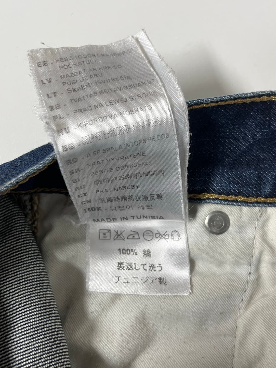 32) 칼하트 더블니 카펜터 데님 팬츠 상품이미지6