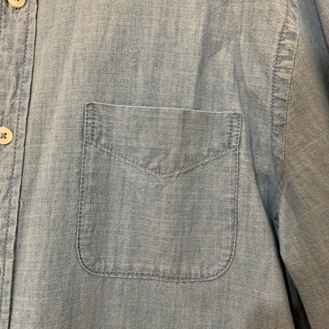 M 브룩스브라더스 리젠트핏 샴브레이 버튼 다운 셔츠 남방 상품이미지3