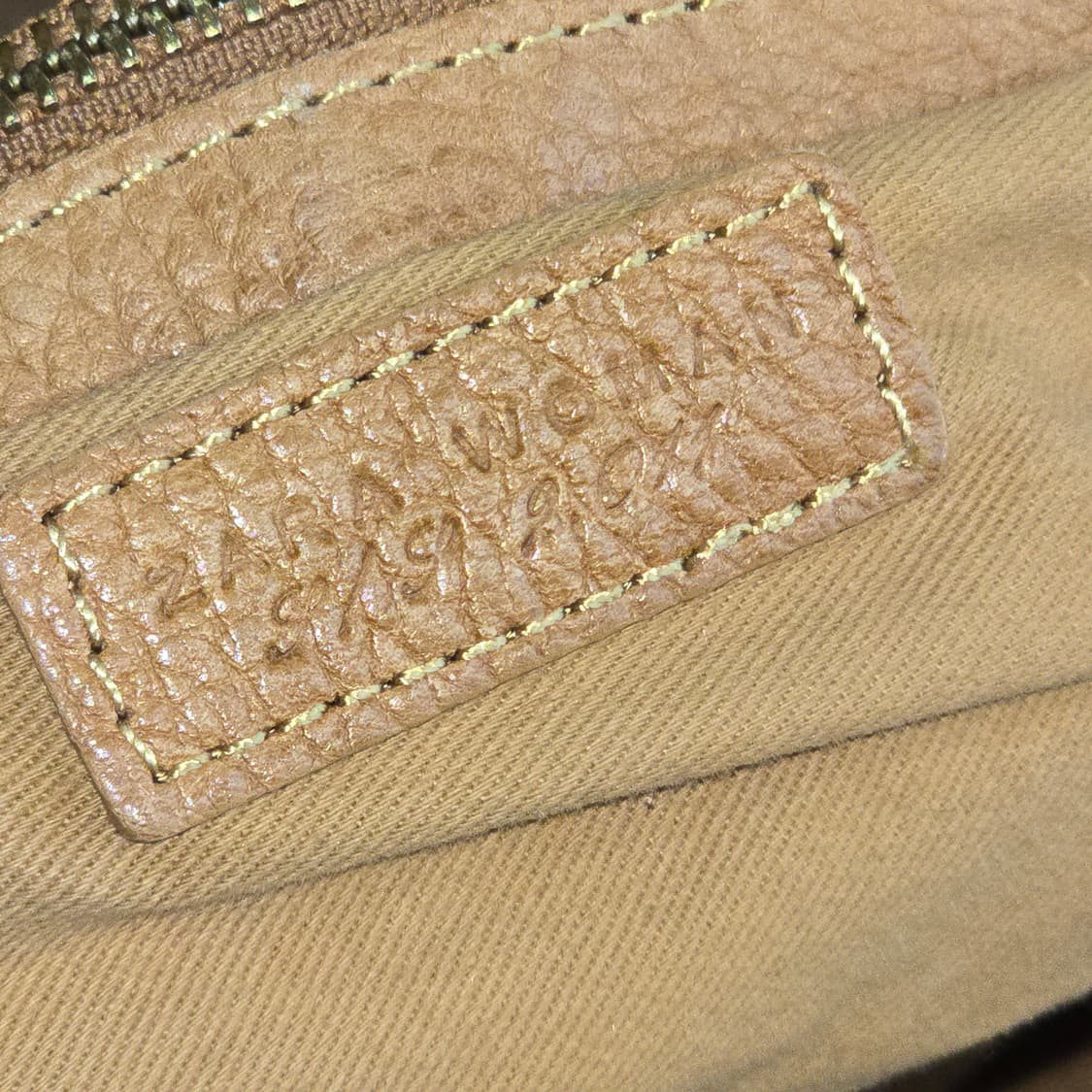 ZARA 빈티지 가죽 스터드 토트백 상품이미지7