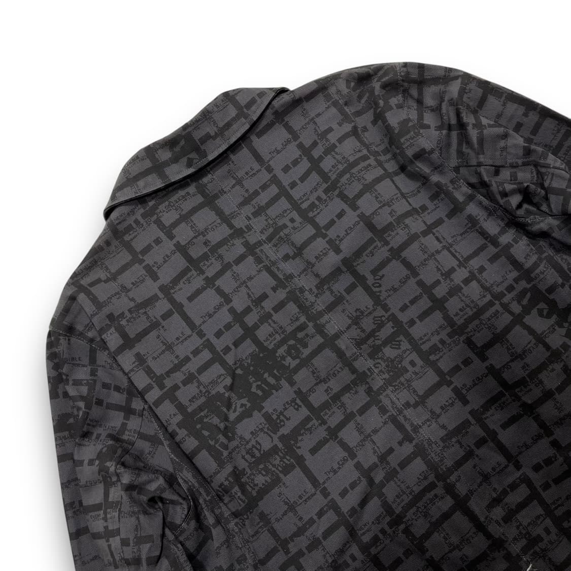 SLASH N NUMBER Skull lettering blazer 상품이미지6