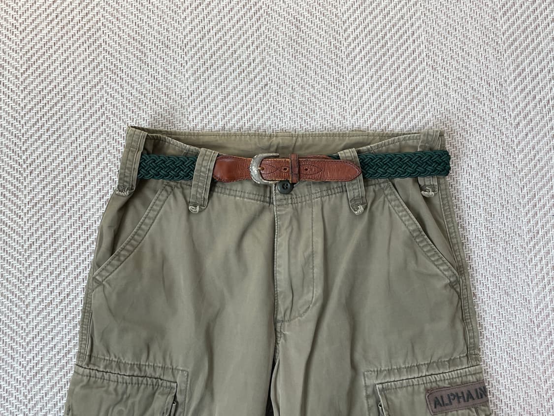 빈티지 위빙 웨스턴 네이티브 벨트 J03632 상품이미지2