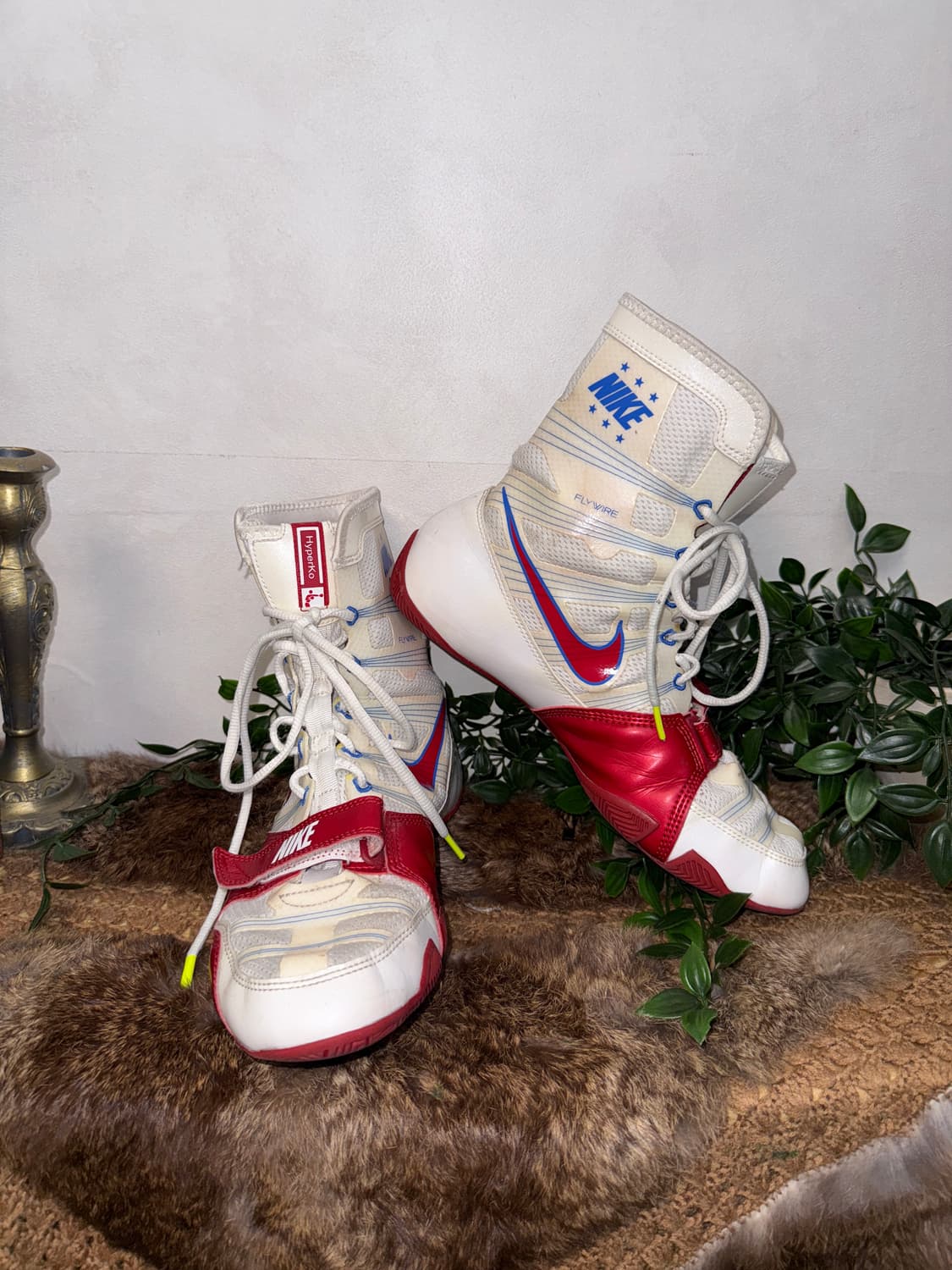Nike Hyper Ko white red boxing boots 상품이미지5