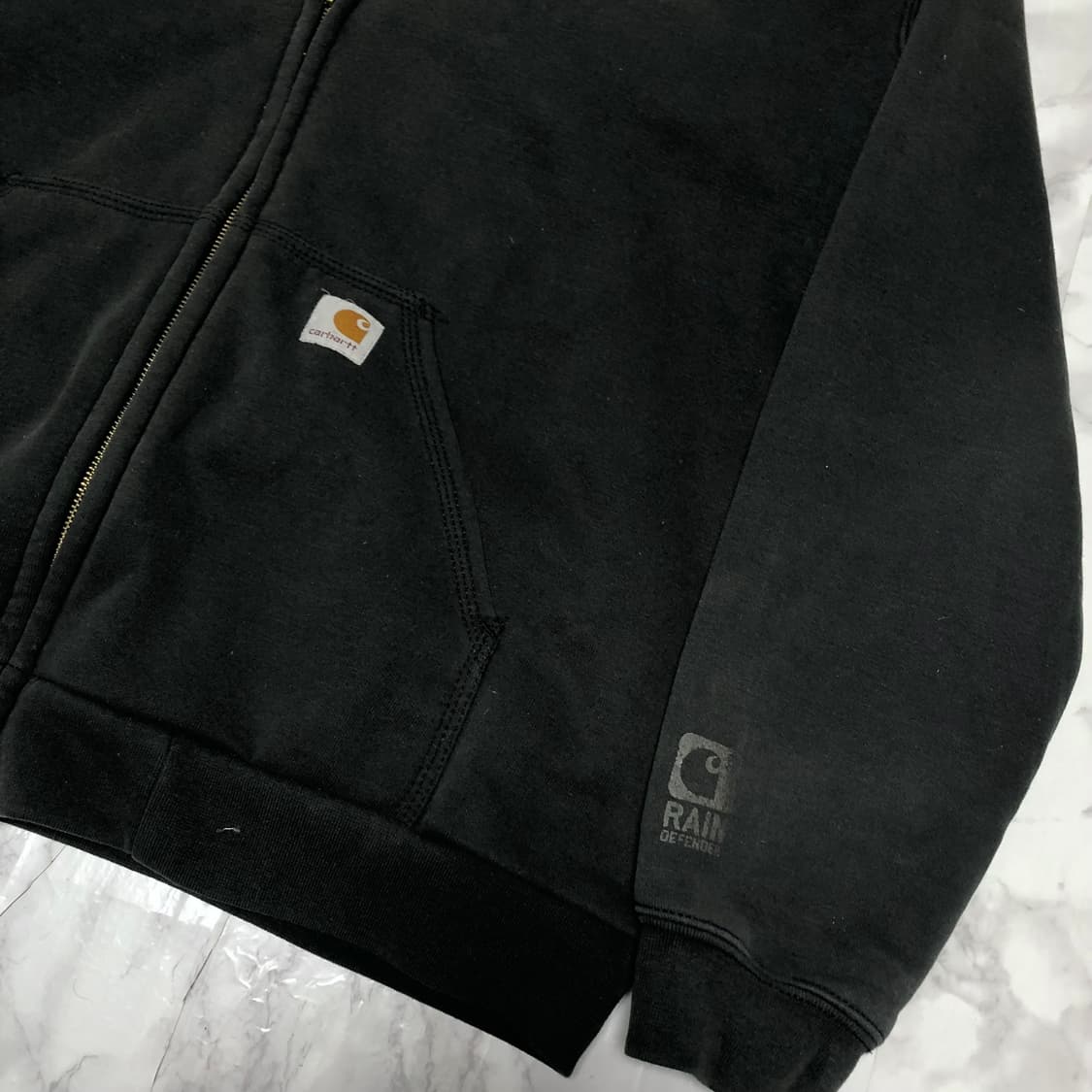 칼하트 써멀 후드집업 자켓 차콜그레이 상품이미지2