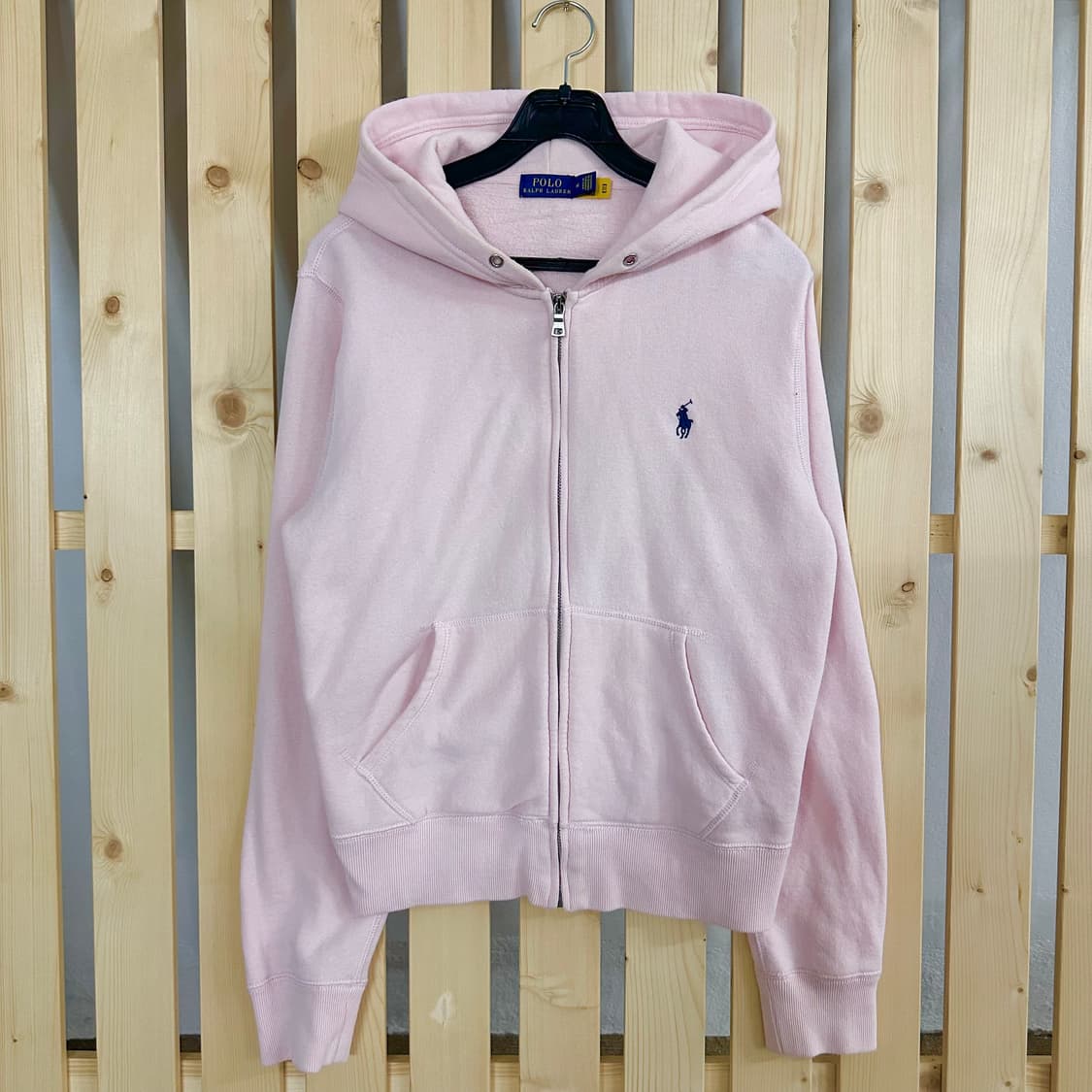 (M) 폴로 랄프로렌 베이비 핑크 후드집업 상품이미지1
