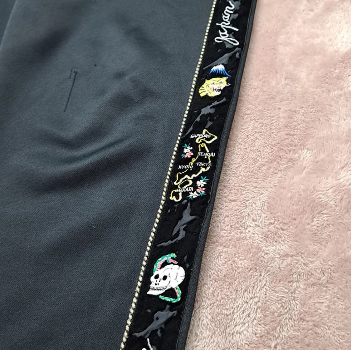 [M] 캐피탈 스카테이프 저지 잼 트랙팬츠 상품이미지9