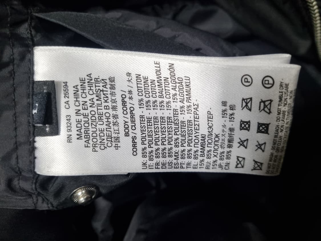 디젤 남성 블루종 패딩자켓  상품이미지4