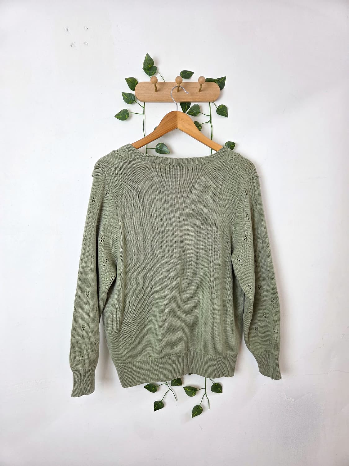 뮤트 민트 가디건 상품이미지4