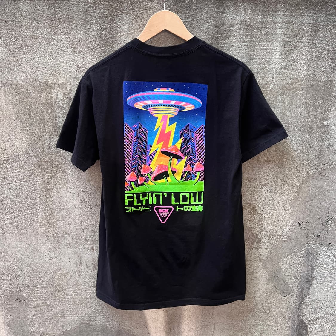 DGK 플라잉 로우 UFO 머쉬룸 반팔티 상품이미지2