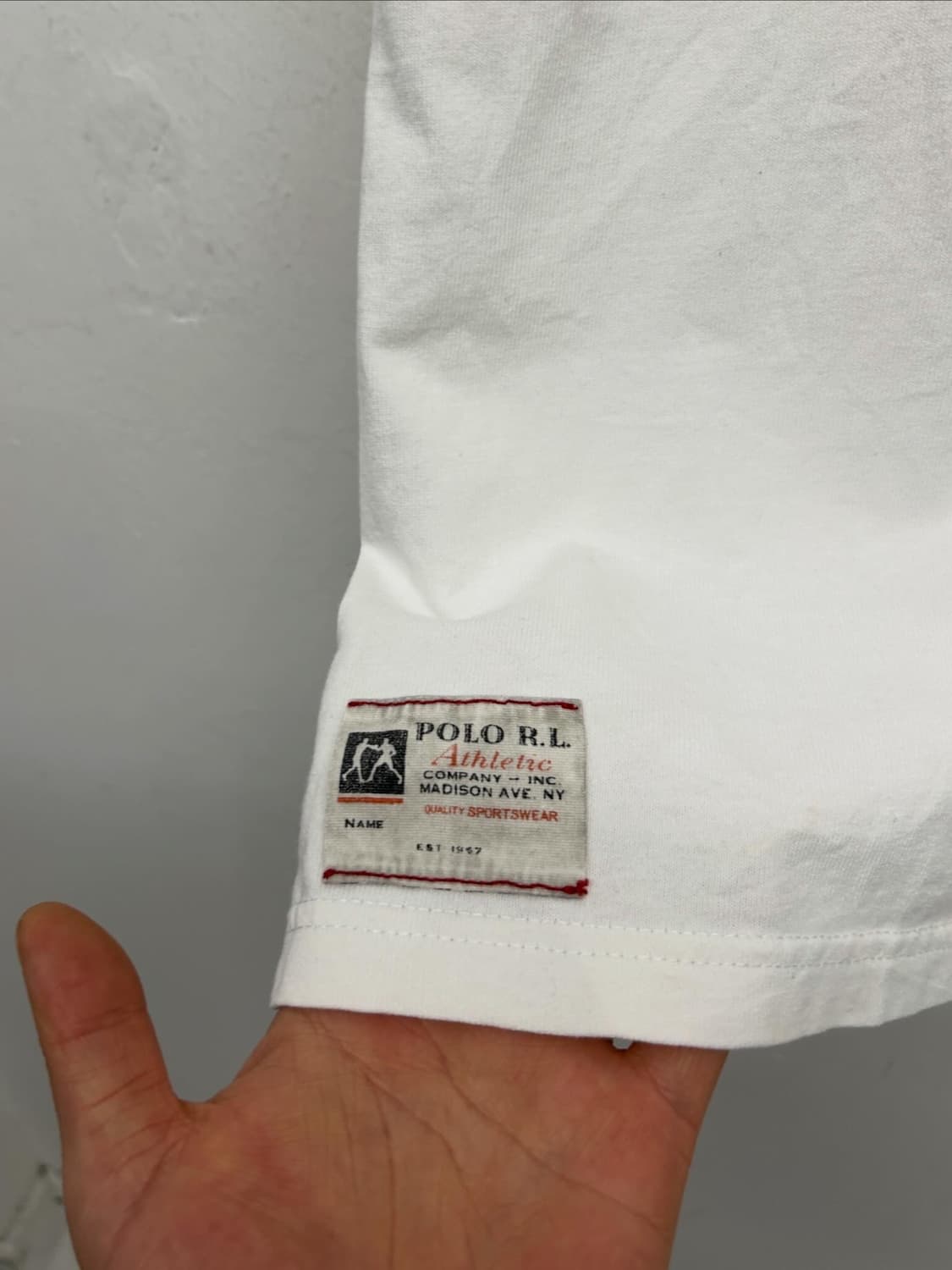 폴로 랄프로렌 화이트 반팔 럭비 카라티 상품이미지4