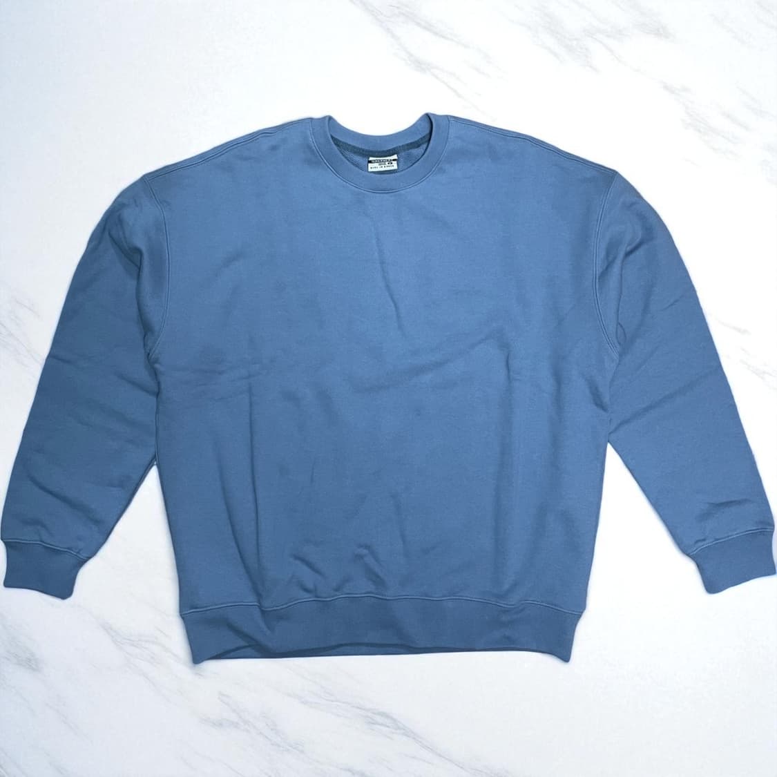 소버먼트(SOVEMENT) 스카이 블루 스웨트 맨투맨 M 상품이미지1