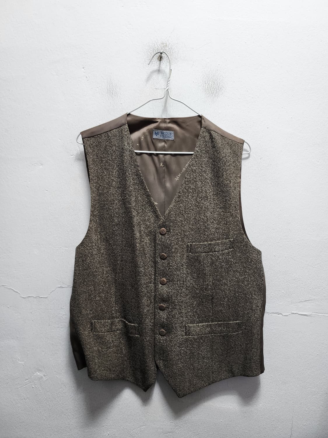 Modus Vivendi 모직 베스트 셋업 상품이미지2