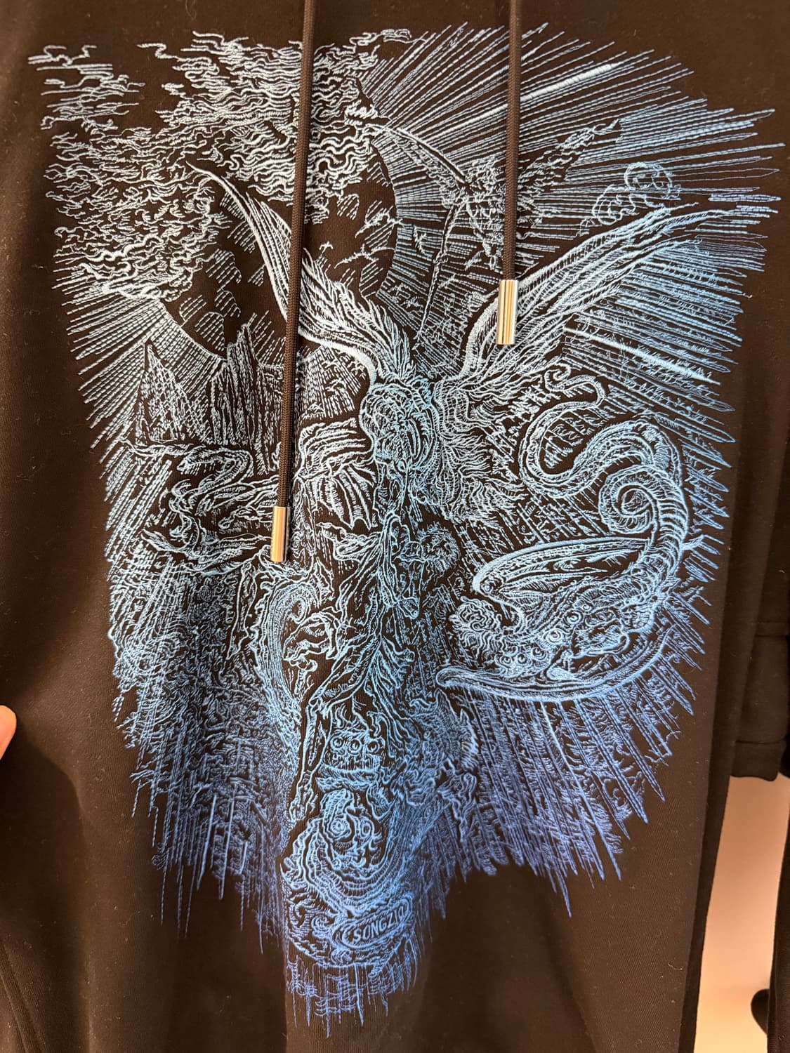 송지오옴므 신곡 후드 상품이미지3