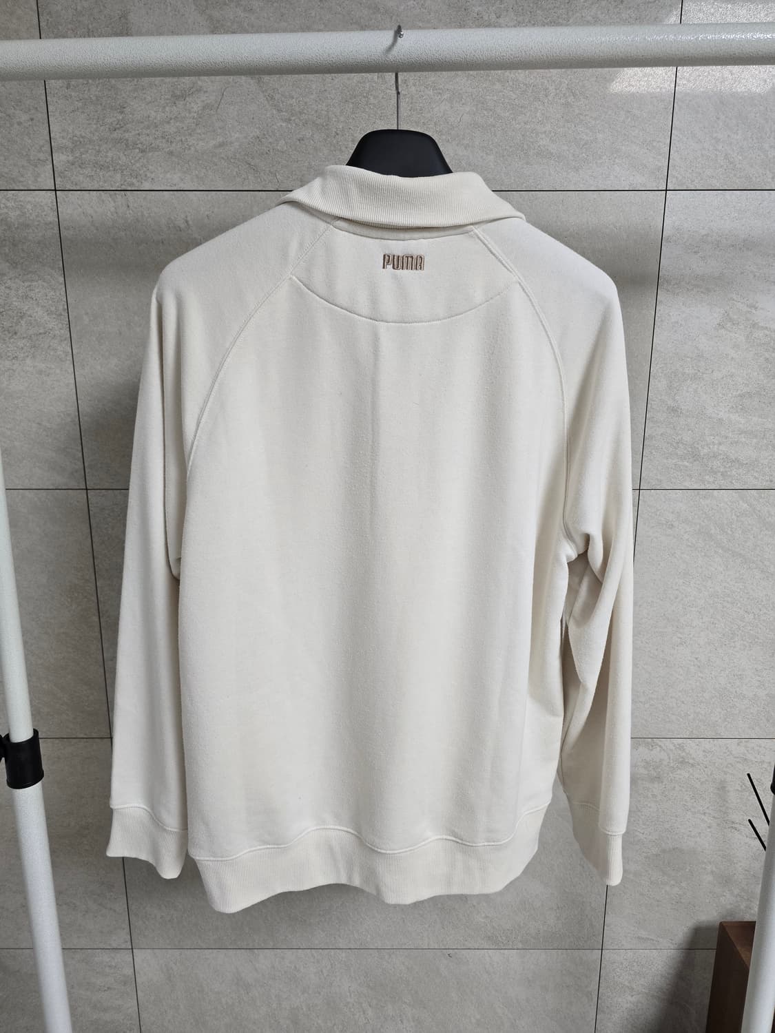 퓨마 반집업 맨투맨 xl 상품이미지3