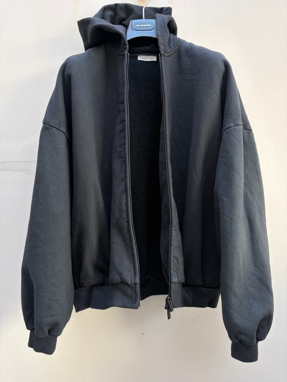 피어오브갓 8th 풀 집업 후드 빈티지 블랙 시빌 7th 이터널 FOG  상품이미지4