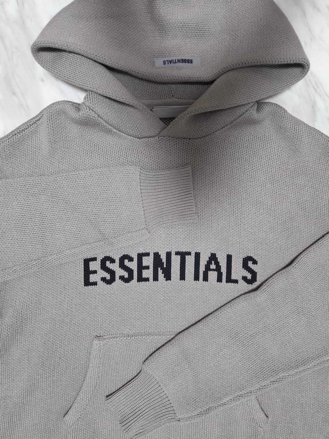 피오갓에센셜 풀오버 니트 후드티  상품이미지3