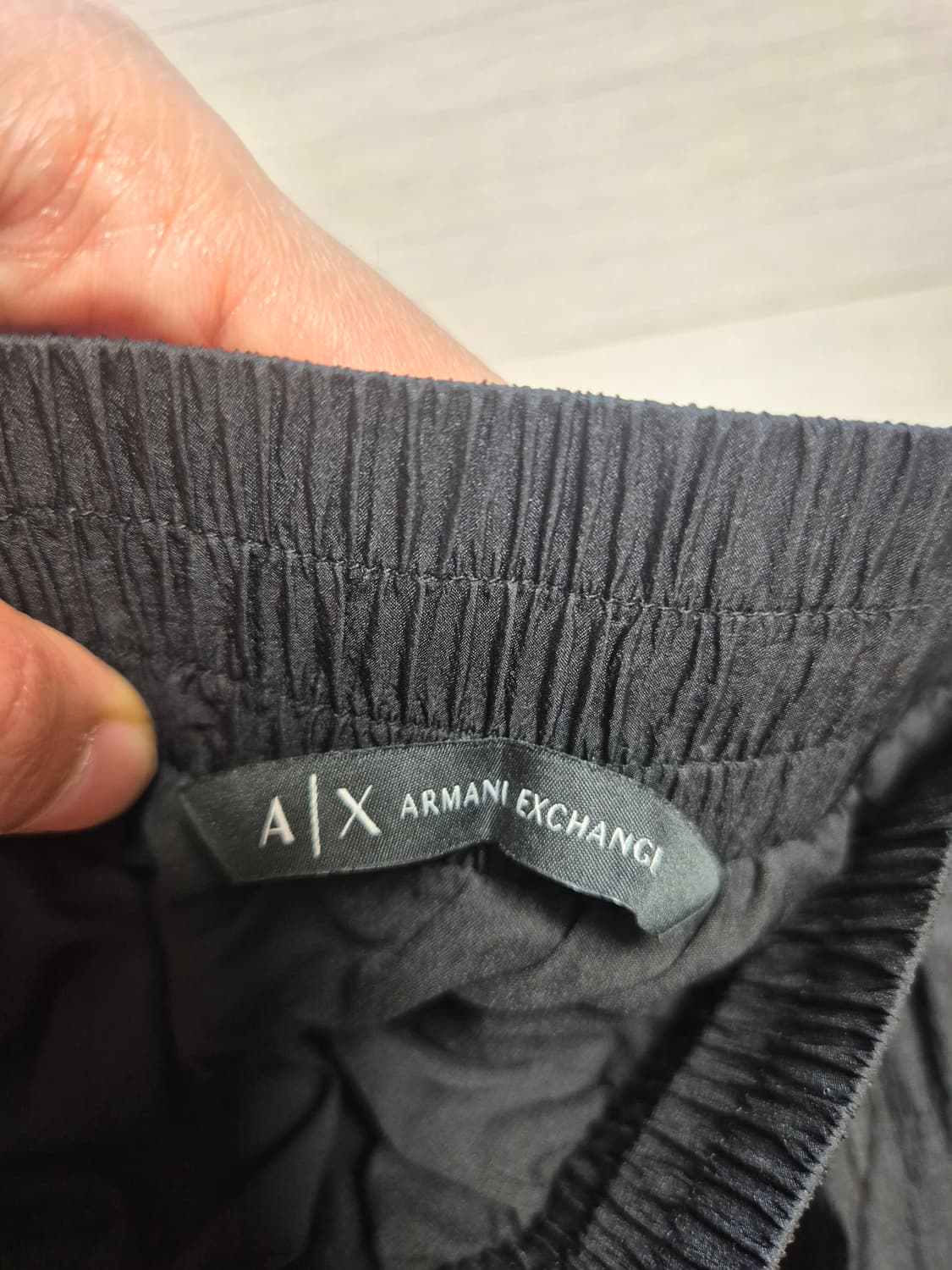 AX 아르마니 익스체인지 블랙 메쉬 스커트 6 상품이미지3