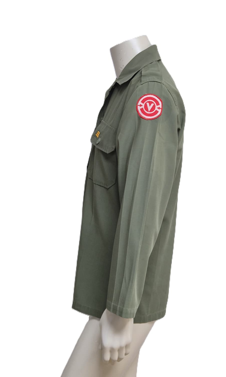 육군 구형 50사단 상병 민무늬 전투복 상의 자켓 (L) 상품이미지2