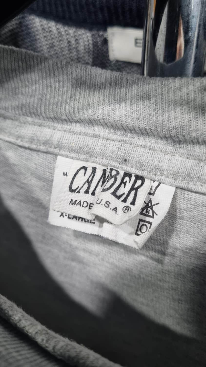 camber(캠버) 미국산 긴팔티 그레이 105~110 상품이미지2