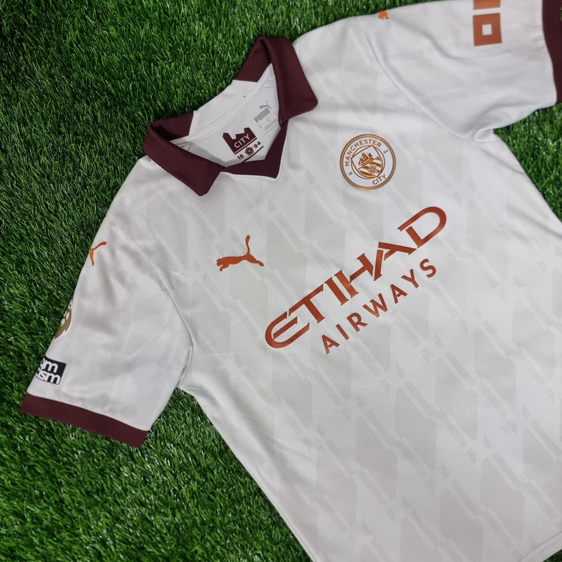 23-24시즌 맨체스터 시티 어웨이 유니폼 #16 로드리 상품이미지6