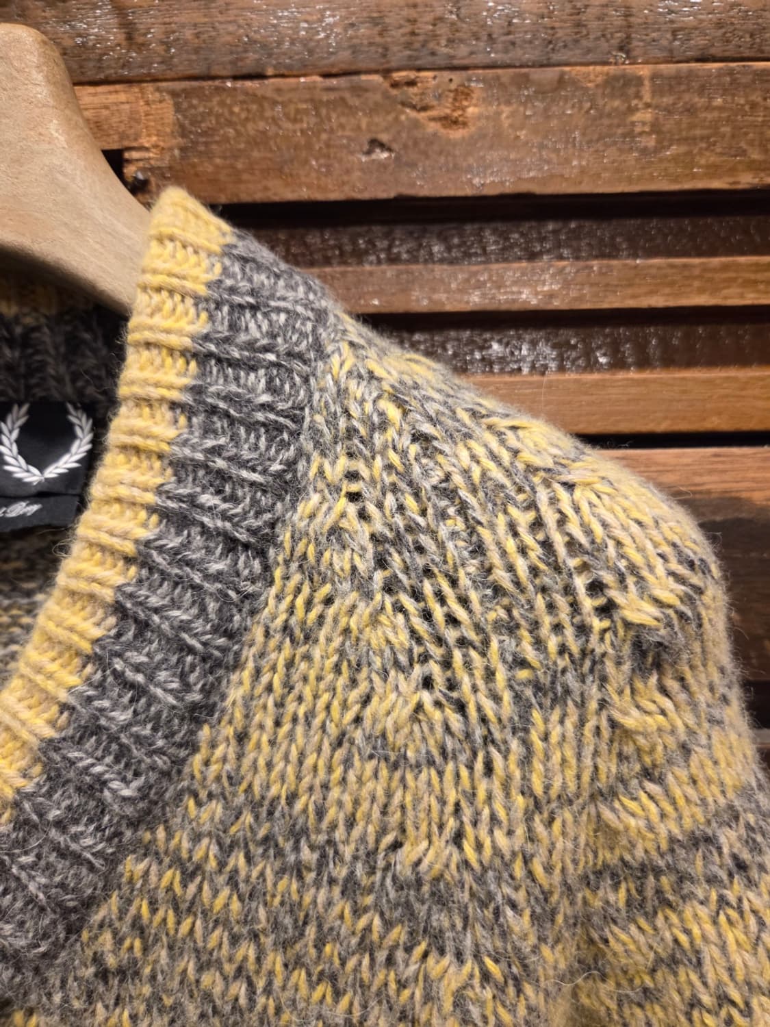 프레드페리 라프시몬즈 크리켓니트 상품이미지6