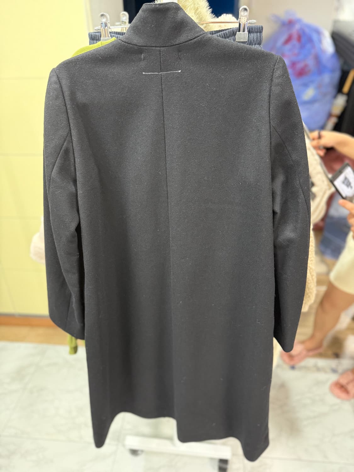 메종 마르지엘라 MM6 블랙 코트 S 상품이미지2