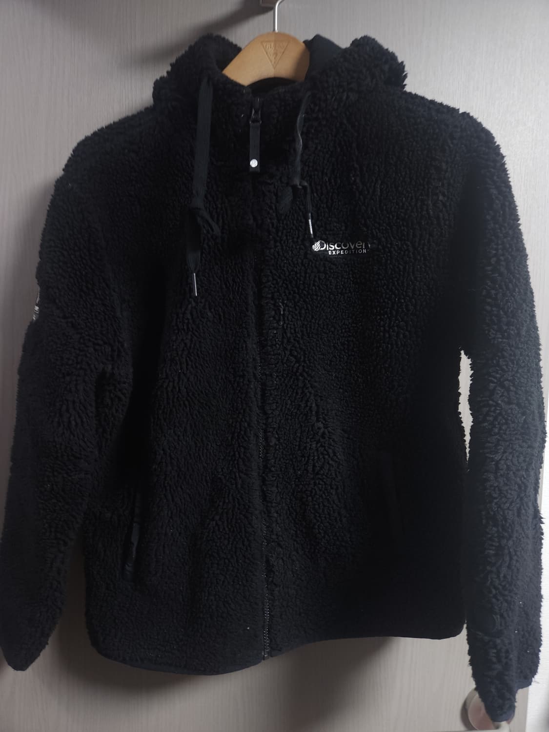 디스커버리 플리스 후드집업 자켓, M 상품이미지1