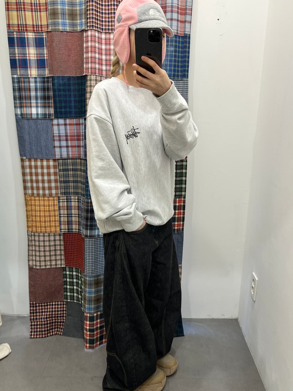 스투시 멜란지 맨투맨  상품이미지4