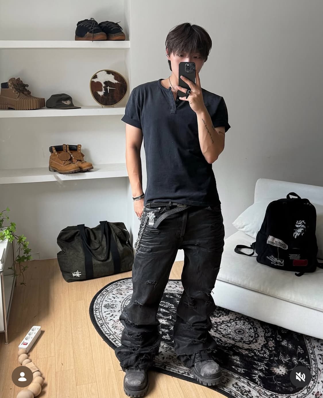 [2] 선데이오프클럽 플레어 데님 디스진 상품이미지2